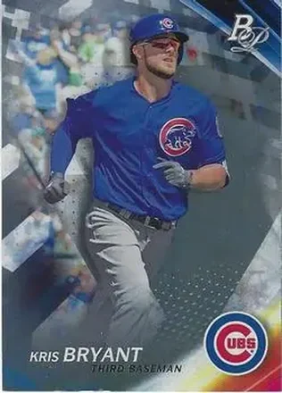 2017 Bowman Platinum #1 - Kris Bryant - Chicago Cubs