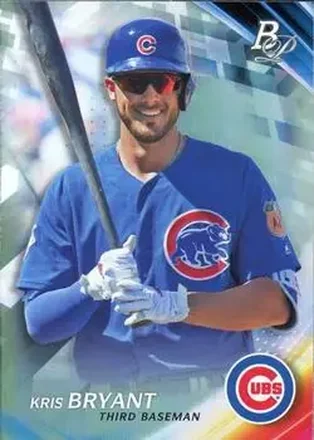 2017 Bowman Platinum #1b - Kris Bryant - Chicago Cubs