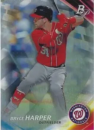2017 Bowman Platinum #2 - Bryce Harper - Washington Nationals