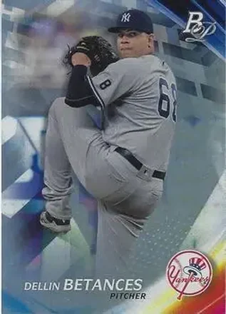 2017 Bowman Platinum #4 - Dellin Betances - New York Yankees