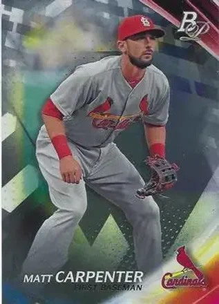 2017 Bowman Platinum #7 - Matt Carpenter - St. Louis Cardinals