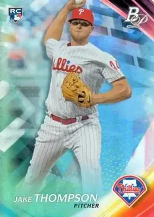 2017 Bowman Platinum #11 - Jake Thompson - Philadelphia Phillies