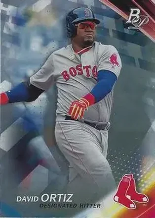2017 Bowman Platinum #14 - David Ortiz - Boston Red Sox