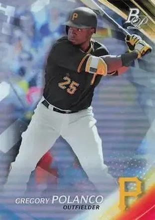 2017 Bowman Platinum #15 - Gregory Polanco - Pittsburgh Pirates