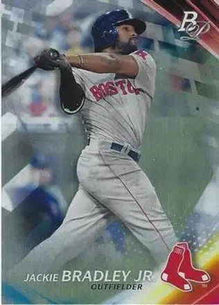 2017 Bowman Platinum #19 - Jackie Bradley Jr. - Boston Red Sox