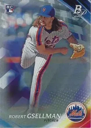 2017 Bowman Platinum #22 - Robert Gsellman - New York Mets
