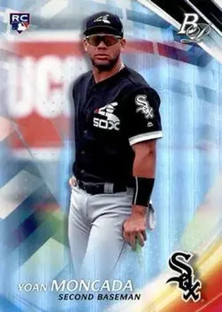 2017 Bowman Platinum #25b - Yoan Moncada - Chicago White Sox