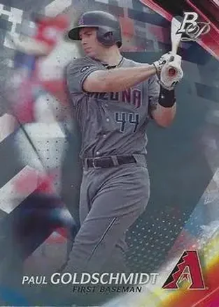 2017 Bowman Platinum #26 - Paul Goldschmidt - Arizona Diamondbacks