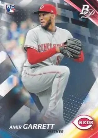 2017 Bowman Platinum #27 - Amir Garrett - Cincinnati Reds
