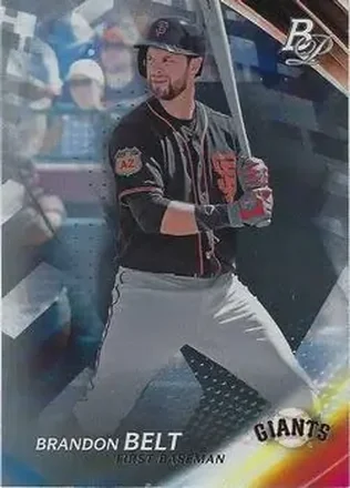 2017 Bowman Platinum #30 - Brandon Belt - San Francisco Giants