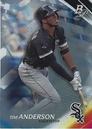 2017 Bowman Platinum #31 - Tim Anderson - Chicago White Sox