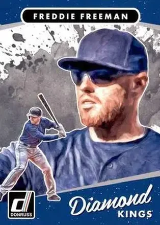 2017 Donruss #2 - Freddie Freeman - Atlanta Braves