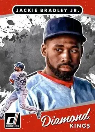 2017 Donruss #4 - Jackie Bradley Jr. - Boston Red Sox