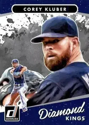 2017 Donruss #8 - Corey Kluber - Cleveland Indians
