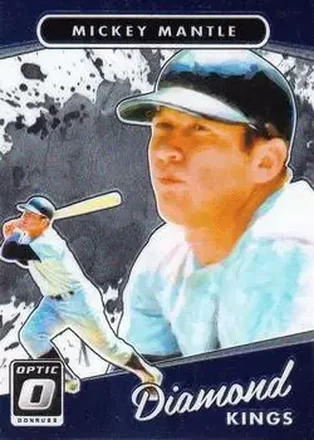 2017 Donruss Optic #7 - Mickey Mantle - New York Yankees