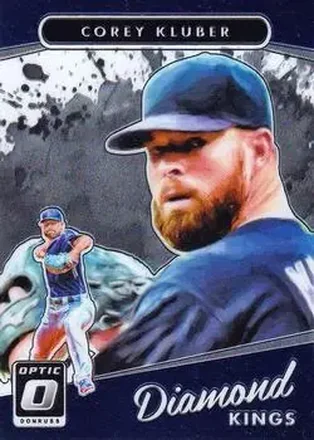 2017 Donruss Optic #8 - Corey Kluber - Cleveland Indians
