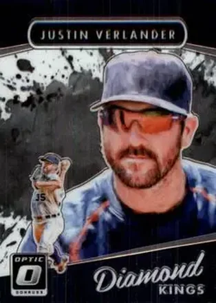 2017 Donruss Optic #10 - Justin Verlander - Detroit Tigers