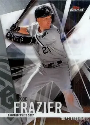 2017 Finest #6 - Todd Frazier - Chicago White Sox