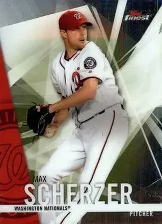 2017 Finest #9 - Max Scherzer - Washington Nationals