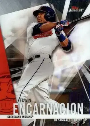 2017 Finest #10 - Edwin Encarnacion - Cleveland Indians