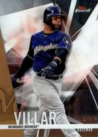 2017 Finest #11 - Jonathan Villar - Milwaukee Brewers
