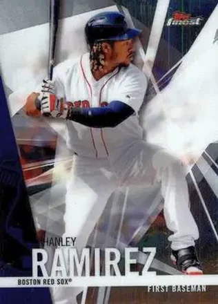 2017 Finest #12 - Hanley Ramirez - Boston Red Sox