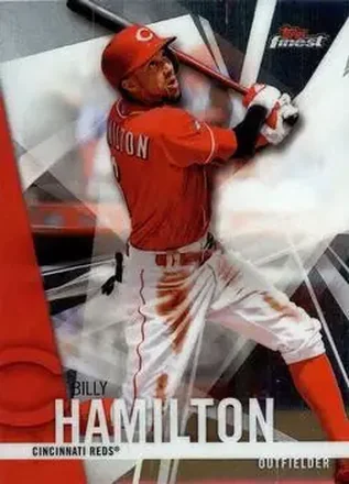 2017 Finest #13 - Billy Hamilton - Cincinnati Reds