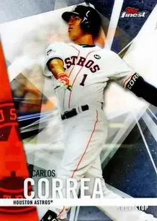 2017 Finest #16 - Carlos Correa - Houston Astros