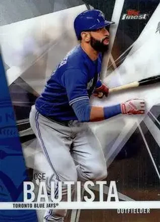 2017 Finest #18 - Jose Bautista - Toronto Blue Jays