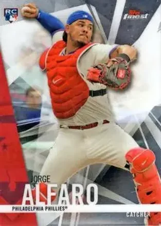 2017 Finest #23 - Jorge Alfaro - Philadelphia Phillies