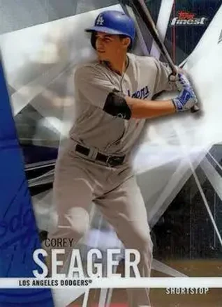 2017 Finest #25 - Corey Seager - Los Angeles Dodgers