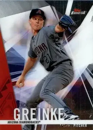 2017 Finest #26 - Zack Greinke - Arizona Diamondbacks