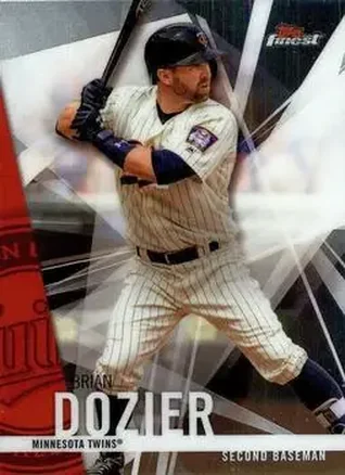 2017 Finest #28 - Brian Dozier - Minnesota Twins