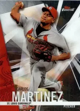 2017 Finest #30 - Carlos Martinez - St. Louis Cardinals