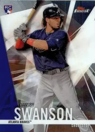 2017 Finest #32 - Dansby Swanson - Atlanta Braves