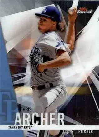 2017 Finest #36 - Chris Archer - Tampa Bay Rays