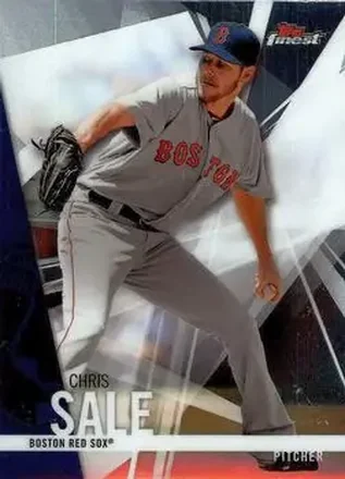 2017 Finest #38 - Chris Sale - Boston Red Sox