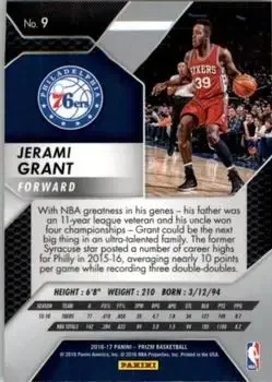 Back of Jerami Grant