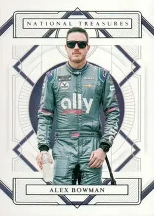 2021 Panini National Treasures #22 - Alex Bowman - Hendrick Motorsports