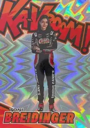 2026 Panini Turn Four - Ka-Vroom! #14 - Toni Breidinger - Rackley W.A.R.