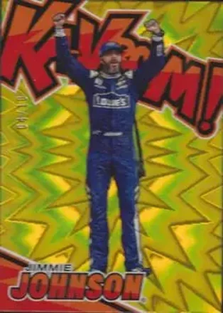2026 Panini Turn Four - Ka-Vroom! Gold #7 - Jimmie Johnson - Hendrick Motorsports