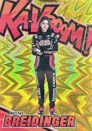 2026 Panini Turn Four - Ka-Vroom! Gold #14 - Toni Breidinger - Rackley W.A.R.