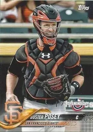2018 Topps Opening Day #5b - Buster Posey - San Francisco Giants
