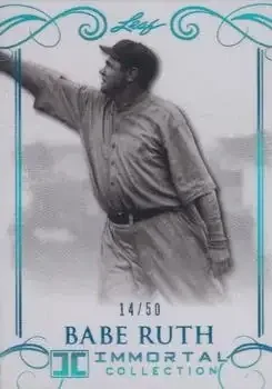 2017 Leaf Babe Ruth Immortal Collection feature card