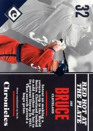 2017 Panini Chronicles #4 - Jay Bruce - Cleveland Indians