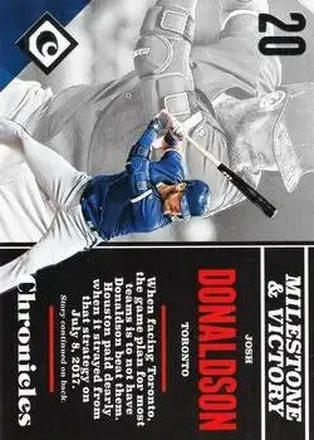 2017 Panini Chronicles #16 - Josh Donaldson - Toronto Blue Jays
