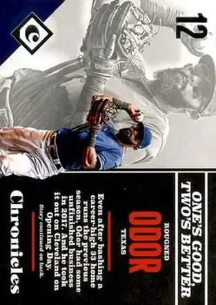 2017 Panini Chronicles #36 - Rougned Odor - Texas Rangers