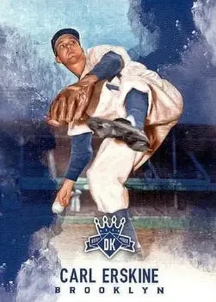 2017 Panini Diamond Kings #6 - Carl Erskine - Brooklyn Dodgers