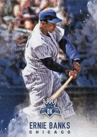 2017 Panini Diamond Kings #10 - Ernie Banks - Chicago Cubs