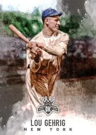2017 Panini Diamond Kings #24 - Lou Gehrig - New York Yankees